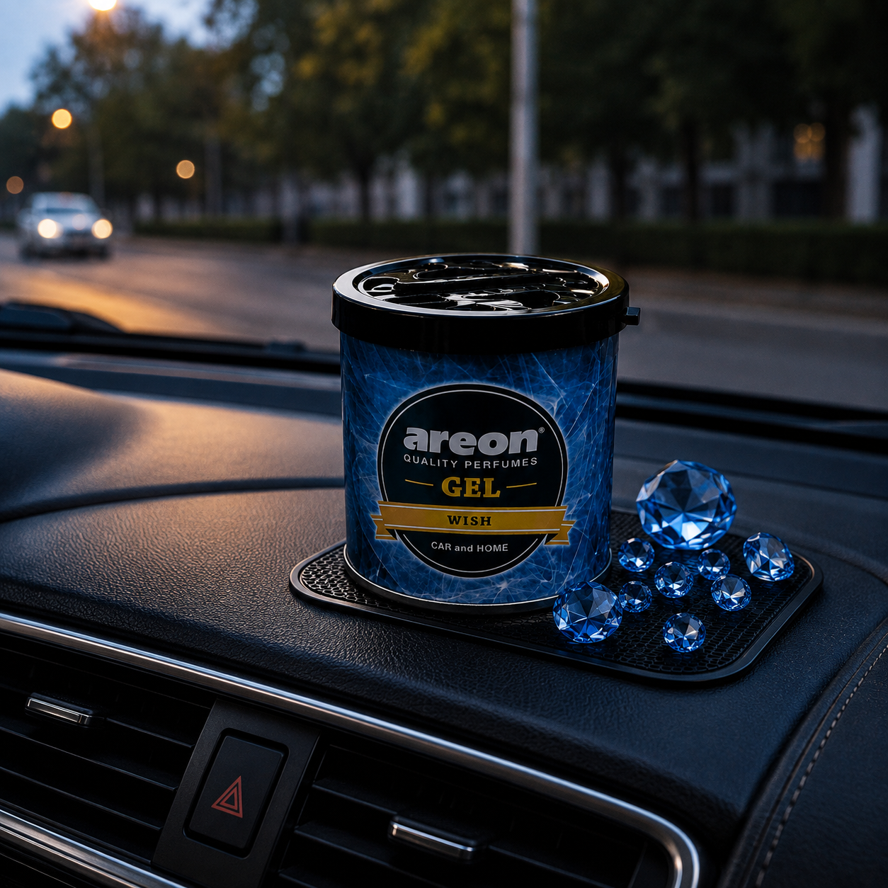 Areon Wish Gel Car Perfume – Premium Long-Lasting Car Air Freshener