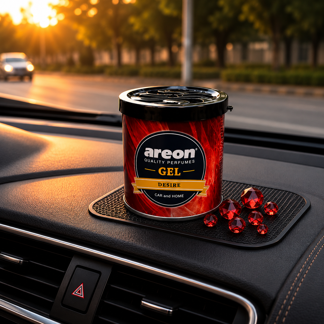 Areon Desire Gel Car Perfume – Premium Long-Lasting Car Air Freshener