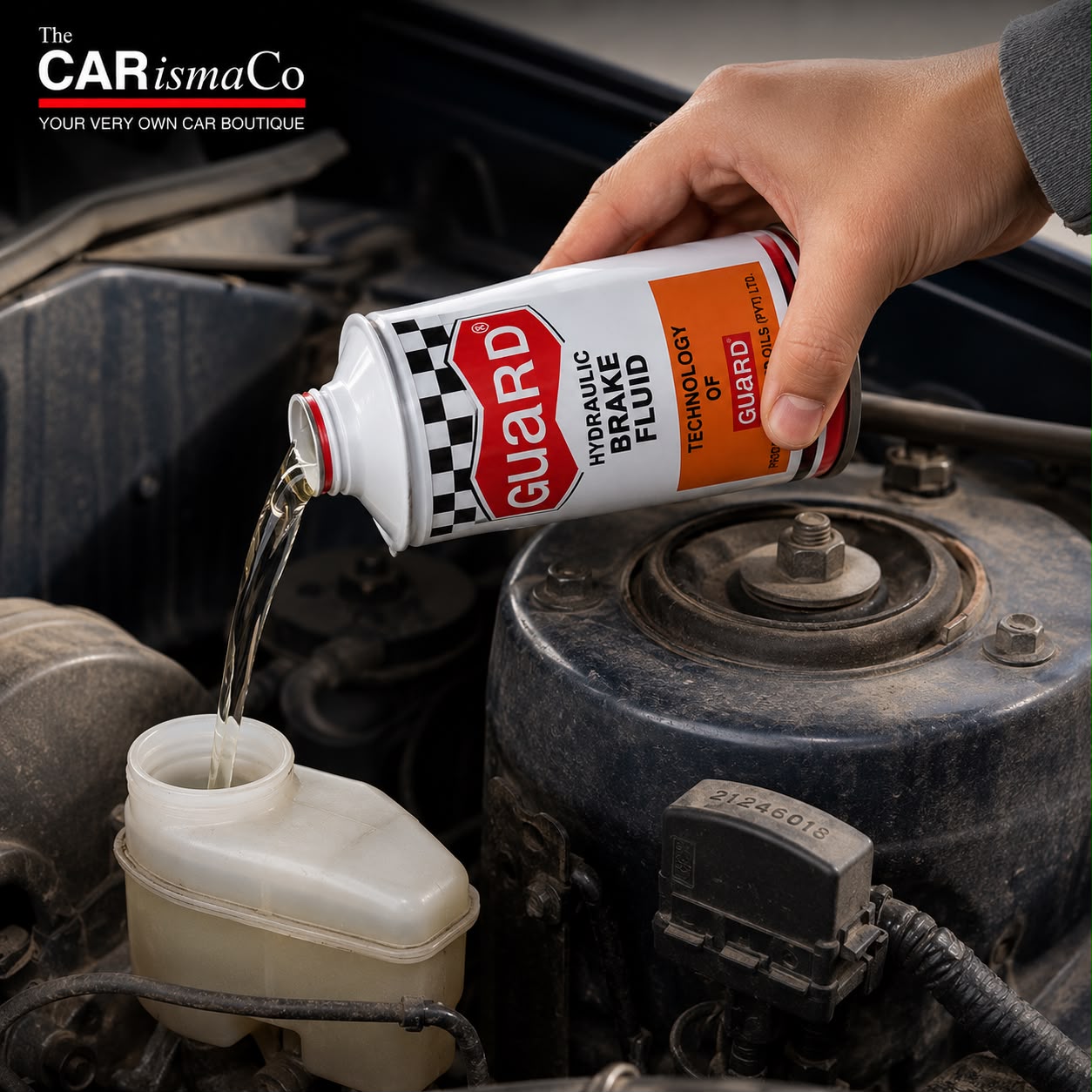 Guard Premium Hydraulic Brake Fluid – High Performance Brake Fluid for Safe & Reliable Braking