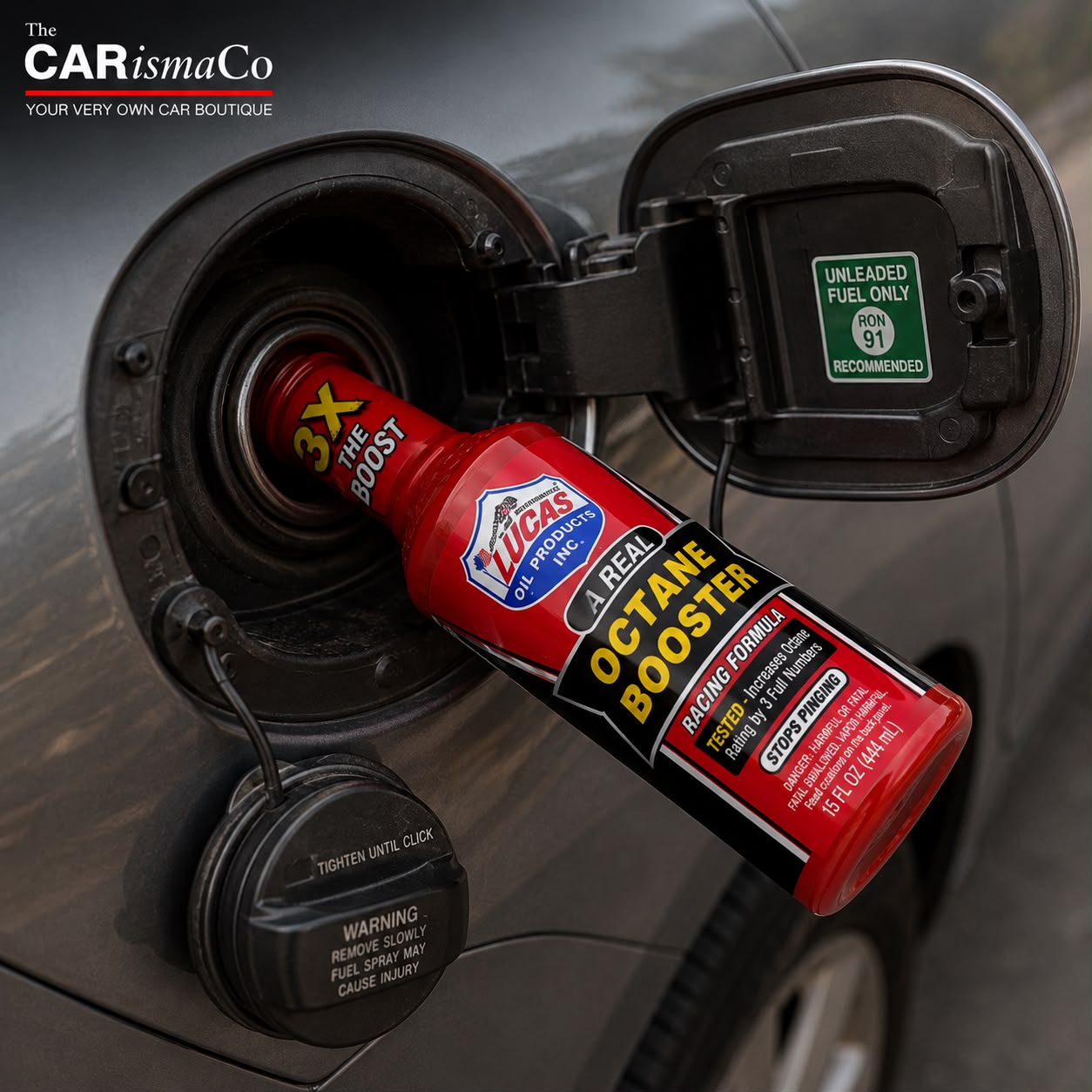 Lucas Oil Octane Booster – Premium Performance Fuel Additive for Power & Engine Efficiency