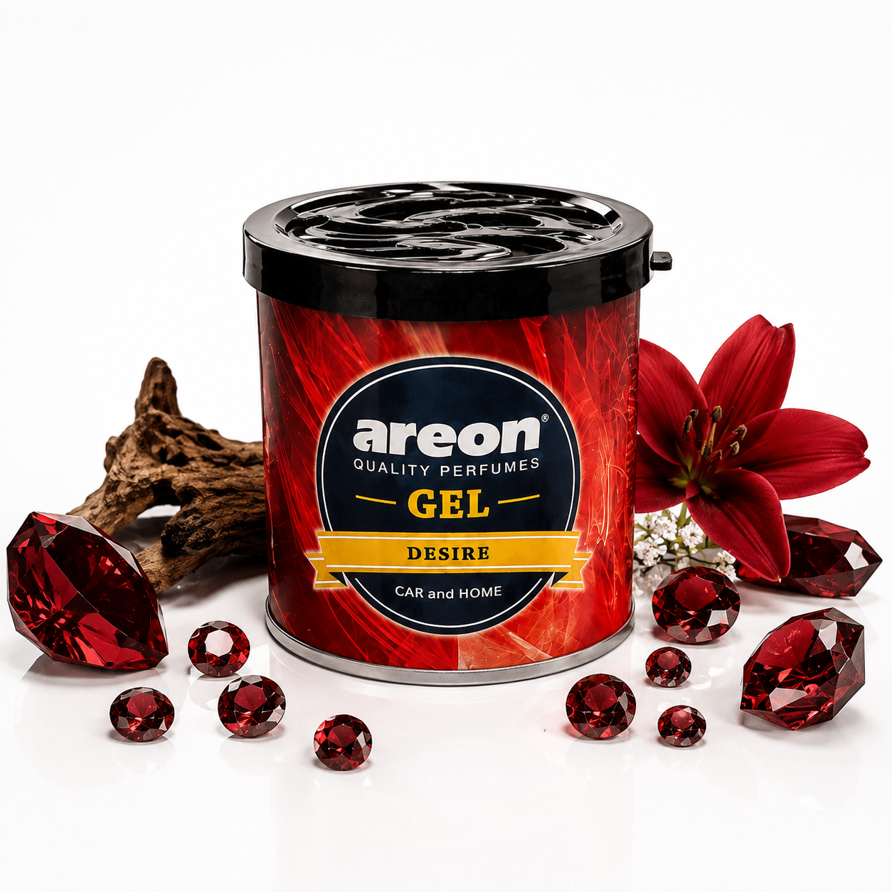 Areon Desire Gel Car Perfume – Premium Long-Lasting Car Air Freshener