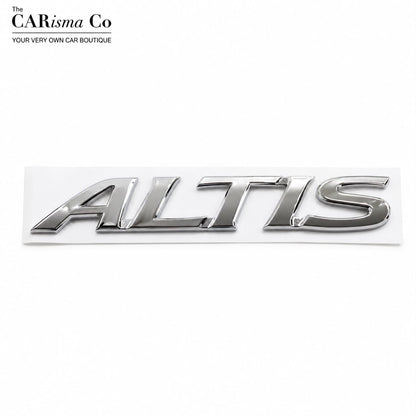 Toyota Corolla Altis Chrome Logo | Premium Replacement Emblem Badge