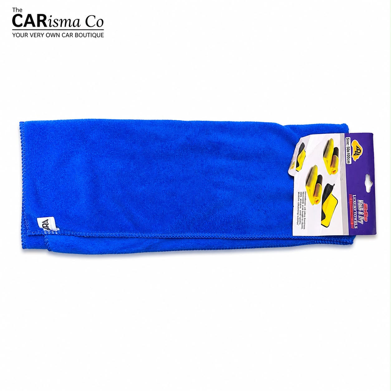 ARA Premium Microfiber Cleaning Cloth – Ultra Soft Lint-Free Car Detailing Towel