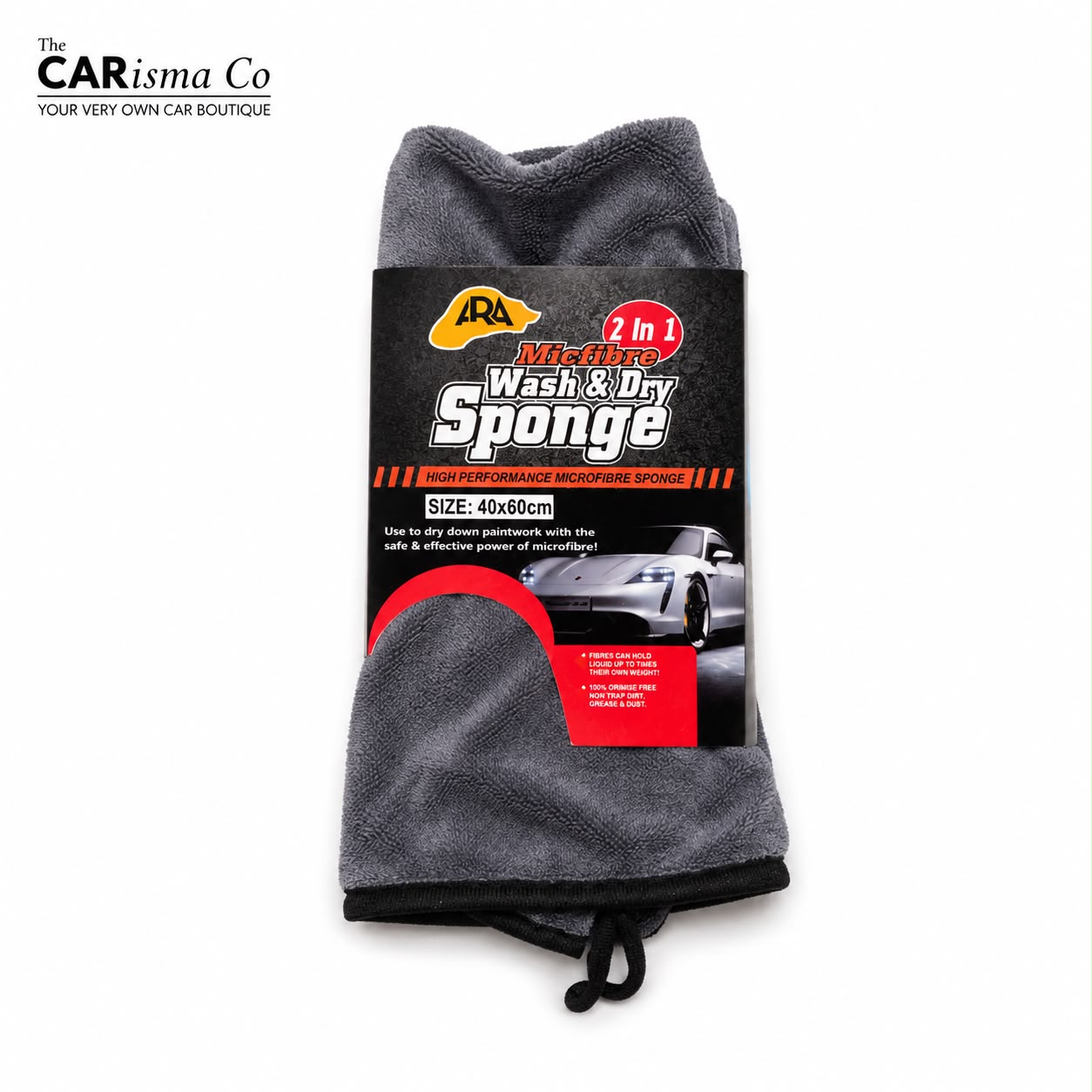 ARA Premium Microfiber Cleaning Cloth – Ultra Soft Car Detailing & Polishing Towel