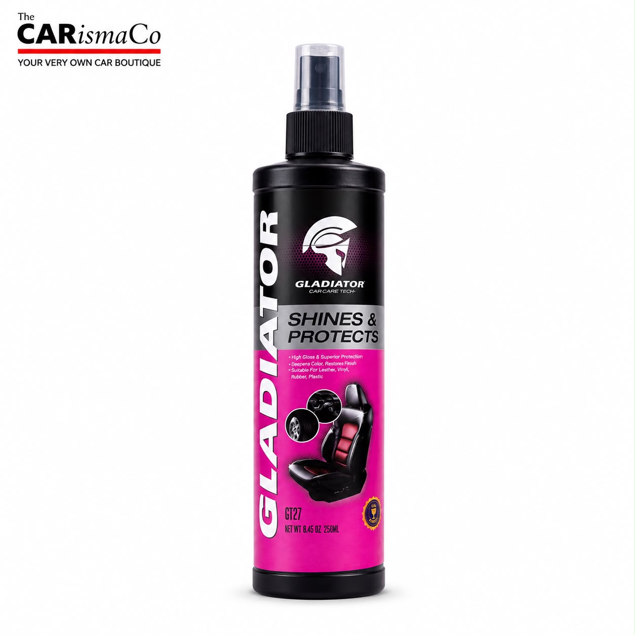 Gladiator Premium Shine & Protect Liquid Polish – High Gloss Car Polish