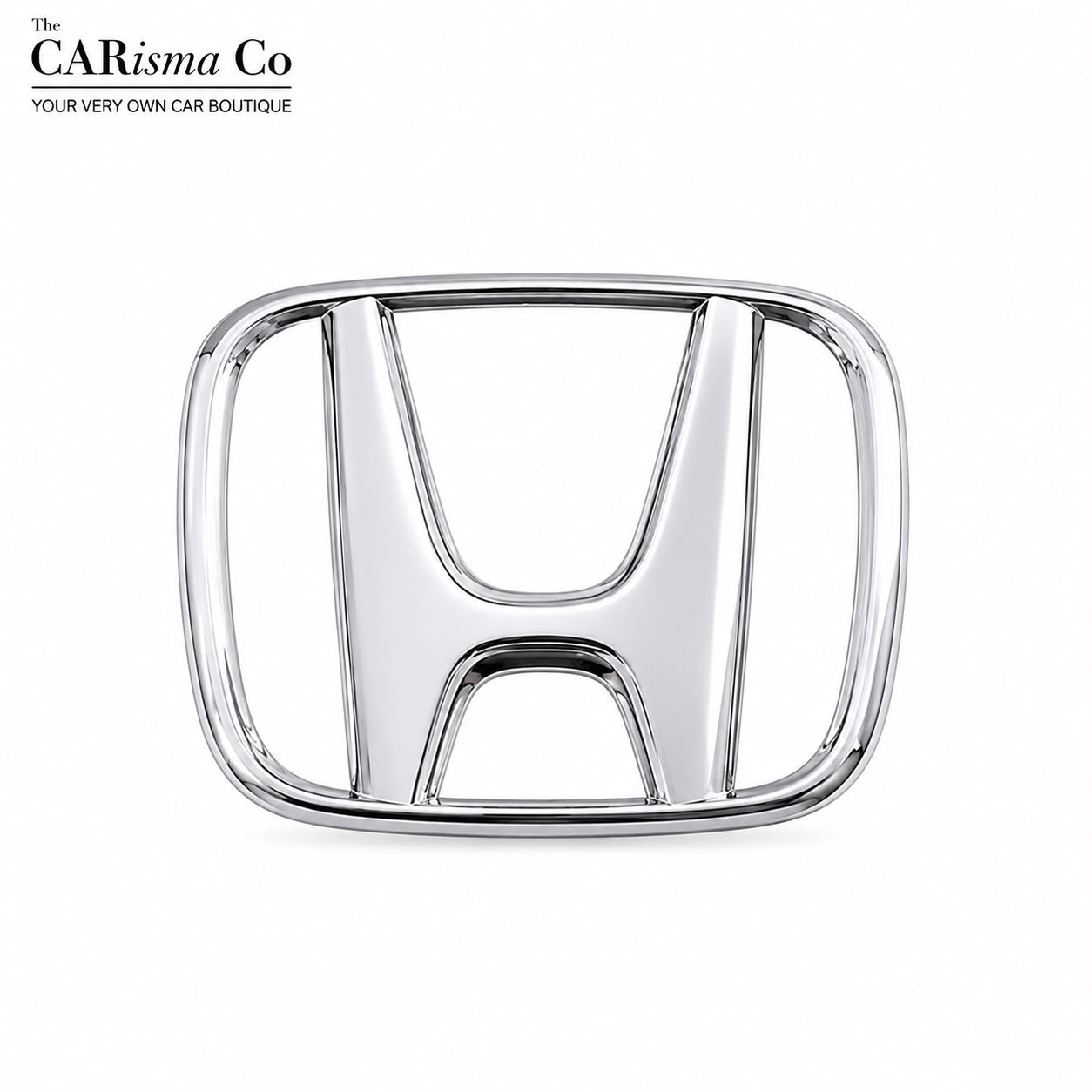Honda Front Bonnet Chrome Logo | Premium Replacement Hood Emblem Badge