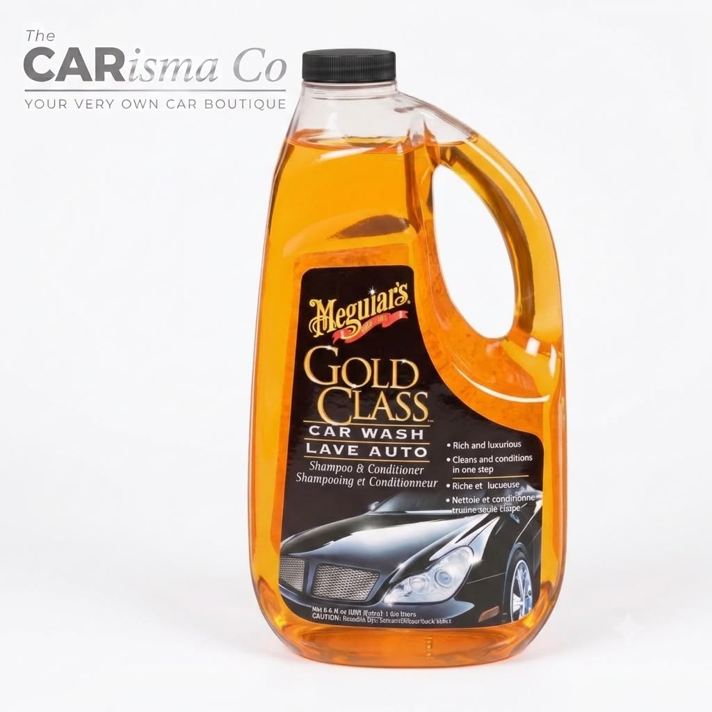 Meguiar's Gold Class Car Wash Shampoo – Premium Car Wash Liquid for High Gloss Shine