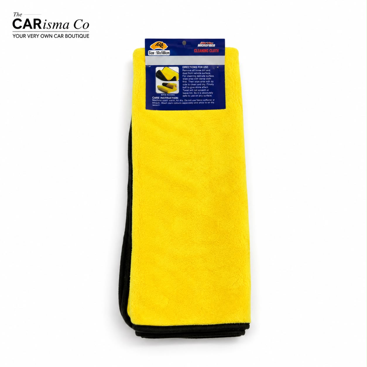 A2A Premium Microfiber Cleaning Cloth – Ultra Soft Car Detailing & Polishing Towel