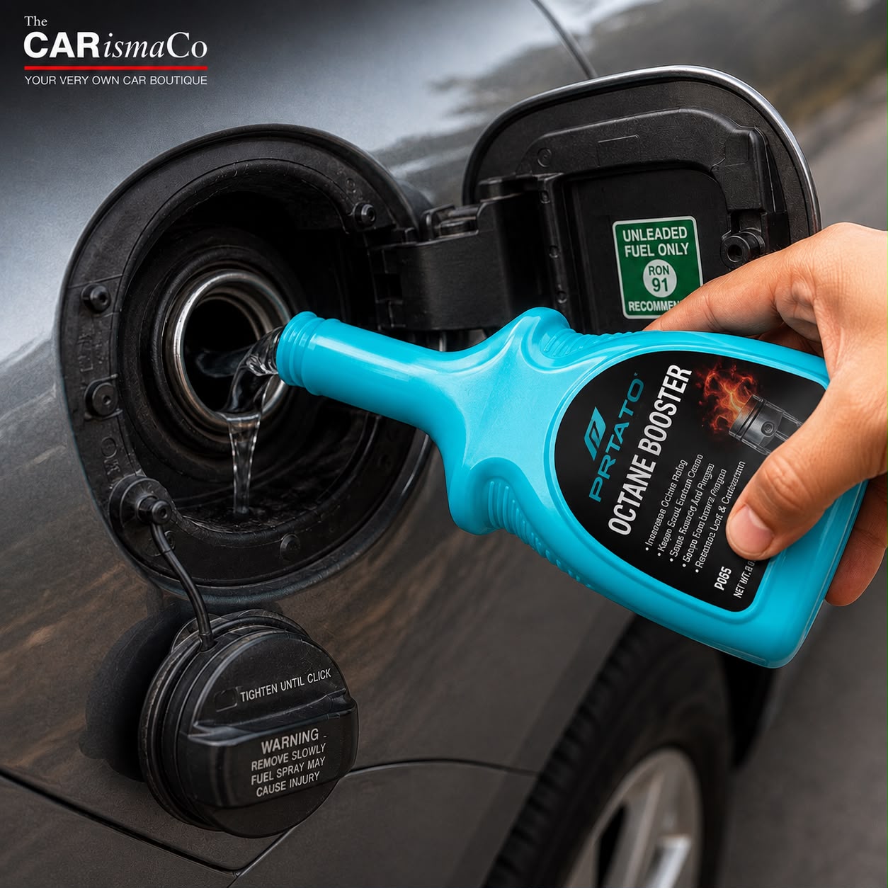 Prato Premium Octane Booster – Performance Fuel Additive for Power & Engine Efficiency