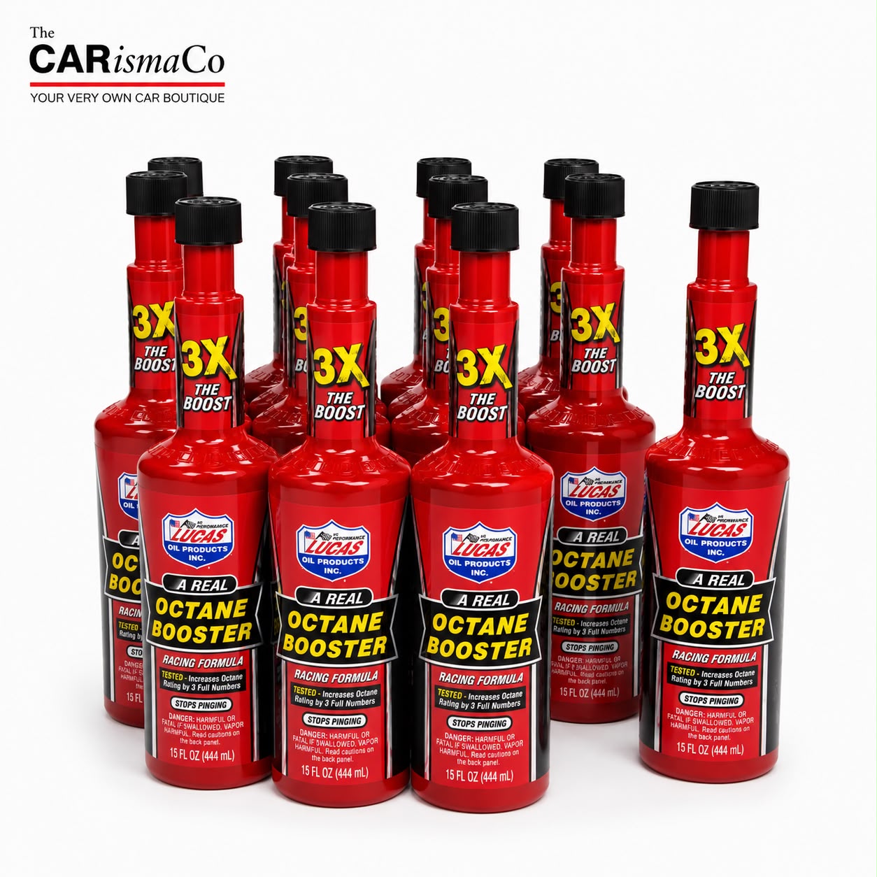 Lucas Oil Octane Booster – Premium Performance Fuel Additive for Power & Engine Efficiency