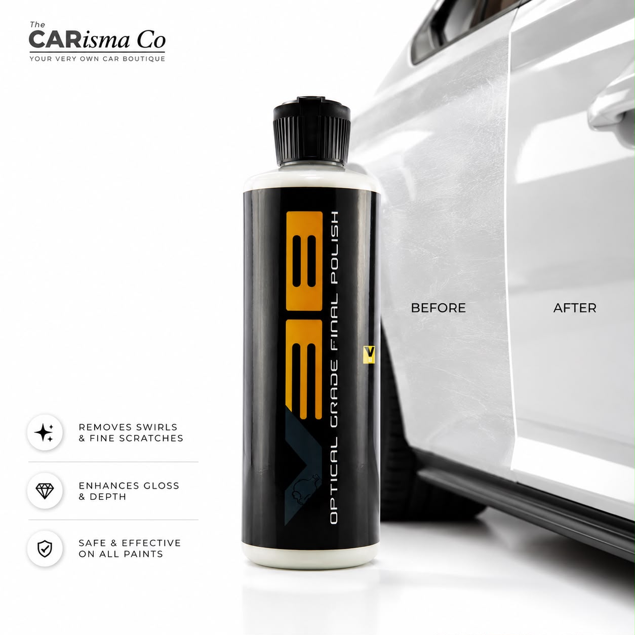 Chemical Guys Optical Grade Final Polish – Premium High Gloss Paint Finishing Polish