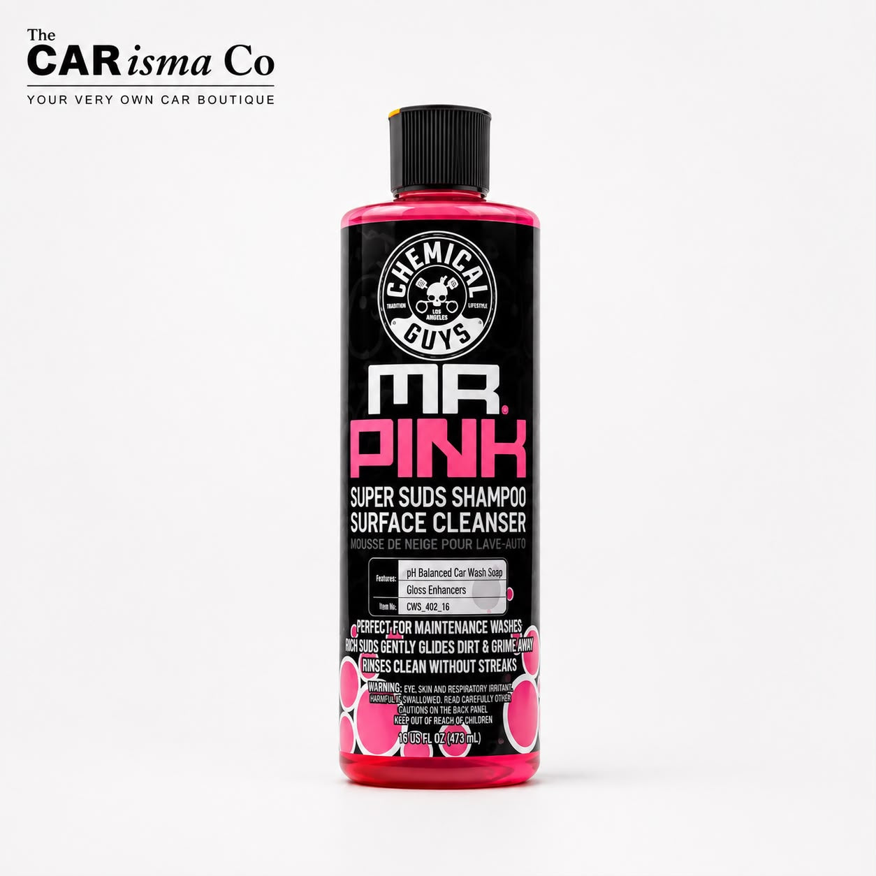 Chemical Guys Mr. Pink Super Suds Car Shampoo – Premium High Foam Car Wash Soap