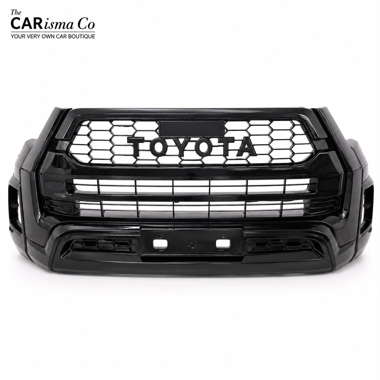 Toyota Hilux Revo GR Front Bumper Assembly Black – Premium OEM Style Bumper