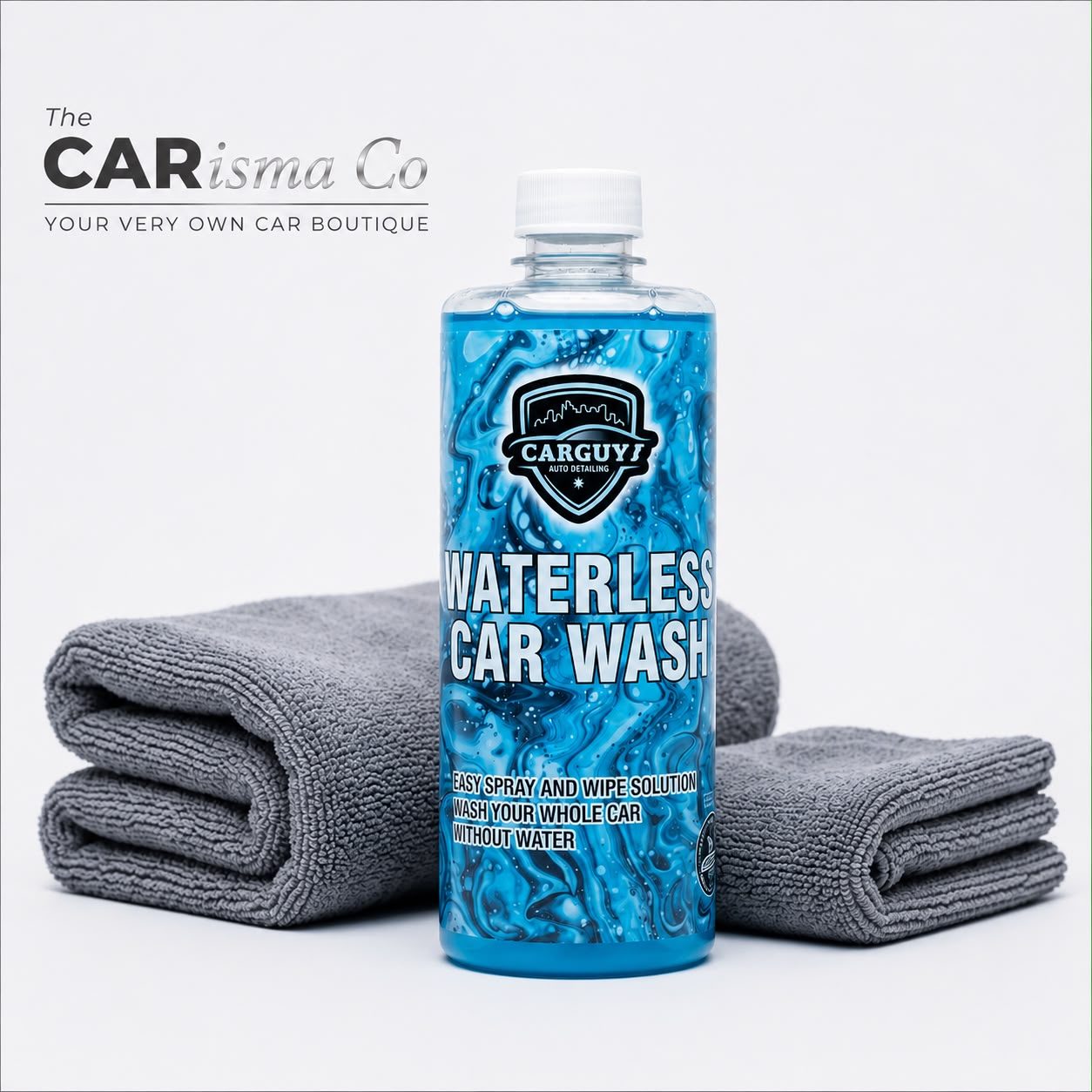 Car Guys Premium Waterless Car Wash – Spray & Wipe Car Cleaning Solution